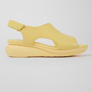 Camper Yellow Balloon Leather Sandals Size 7